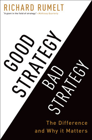 리처드 루멜트의 Good Strategy Bad Strategy 책 표지
